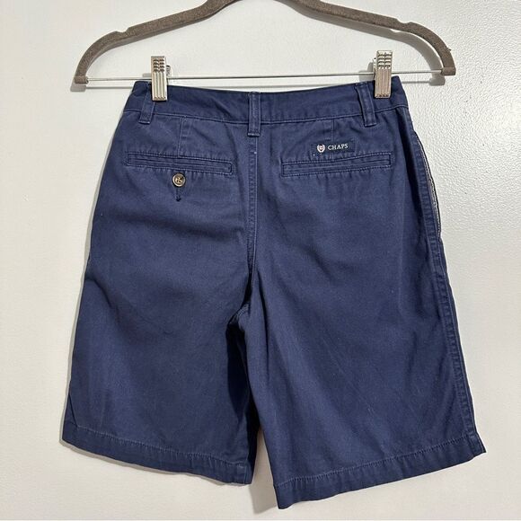 Chaps navy blue boys shorts with pockets, size 10 - Picture 2 of 4